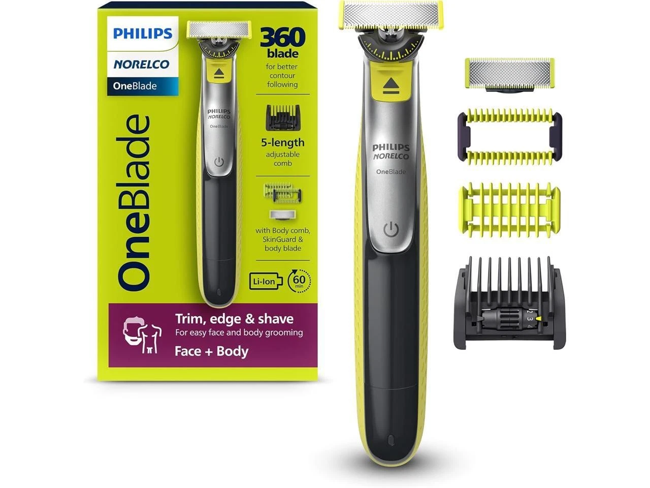 Imagen de AFEITADORA PHILIPS ONE BLADE QP1424/10
