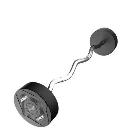 Imagen de BARRA C/PESO FIJO 30KG CURVO