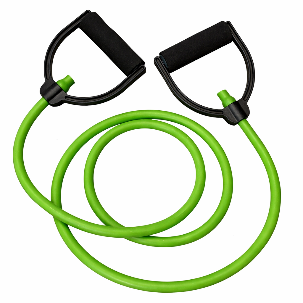 Imagen de BANDA ELASTICA C/AGARRE VERDE 10LBS