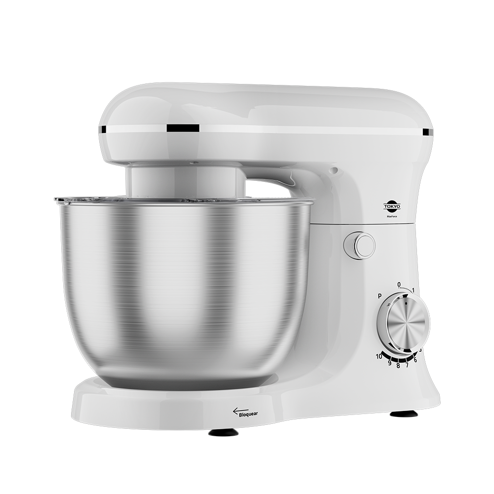 Imagen de BATIDORA TOKYO MAXFORCE BLANCO 10VEL 5L BOWL INOX 1500W