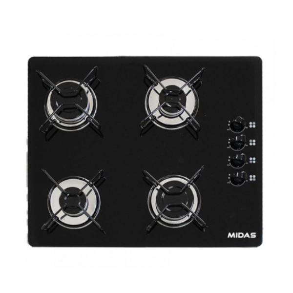 Imagen de ANAFE MIDAS 4H COMB. VITRO/GAS MD-PCE26M