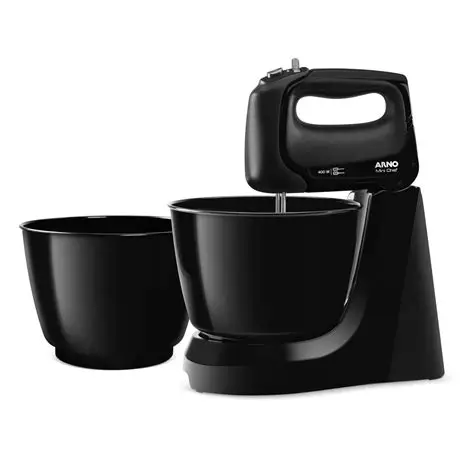 Imagen de BATIDORA ARNO H11 MINI CHEF 4V. 2 BOWLS NEGRO