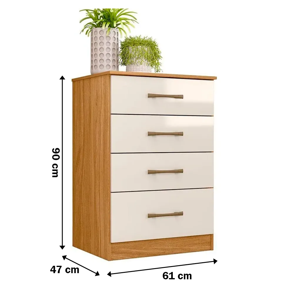 Imagen de COMODA MOVAL MS913 BLANCO