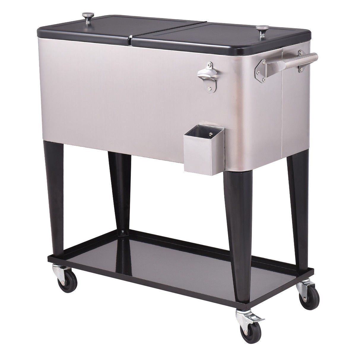 Imagen de CONSERVADORA HOLZ 76L MARRON C/RUEDAS