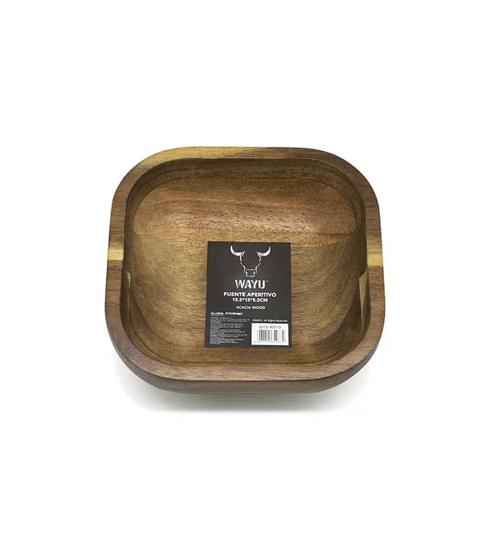 Imagen de FUENTE MADERA WAYU APERITIVO 0832