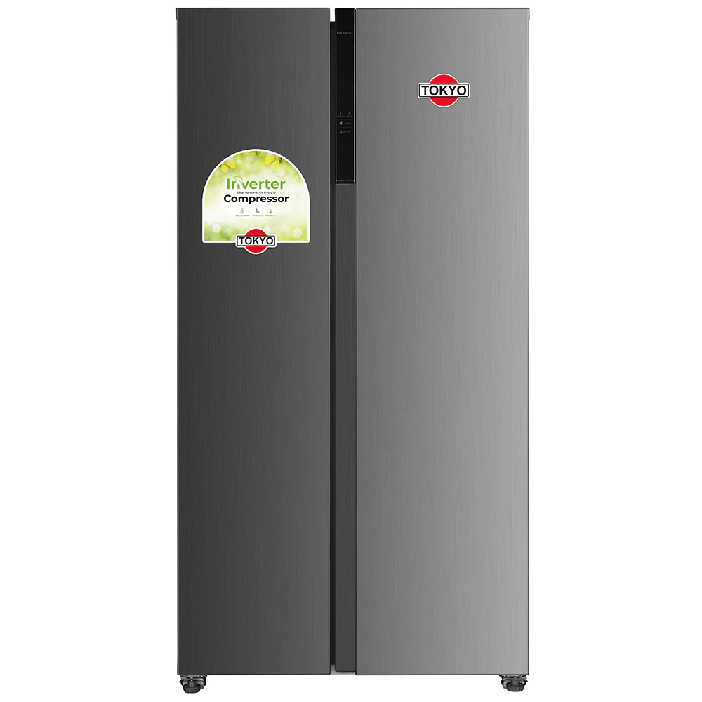 Imagen de HELADERA TOKYO SIDE BY SIDE 442L INOX INVERTER