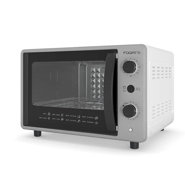 Imagen de HORNO ELEC. FOGATTI 45L S45 GRIS/BC