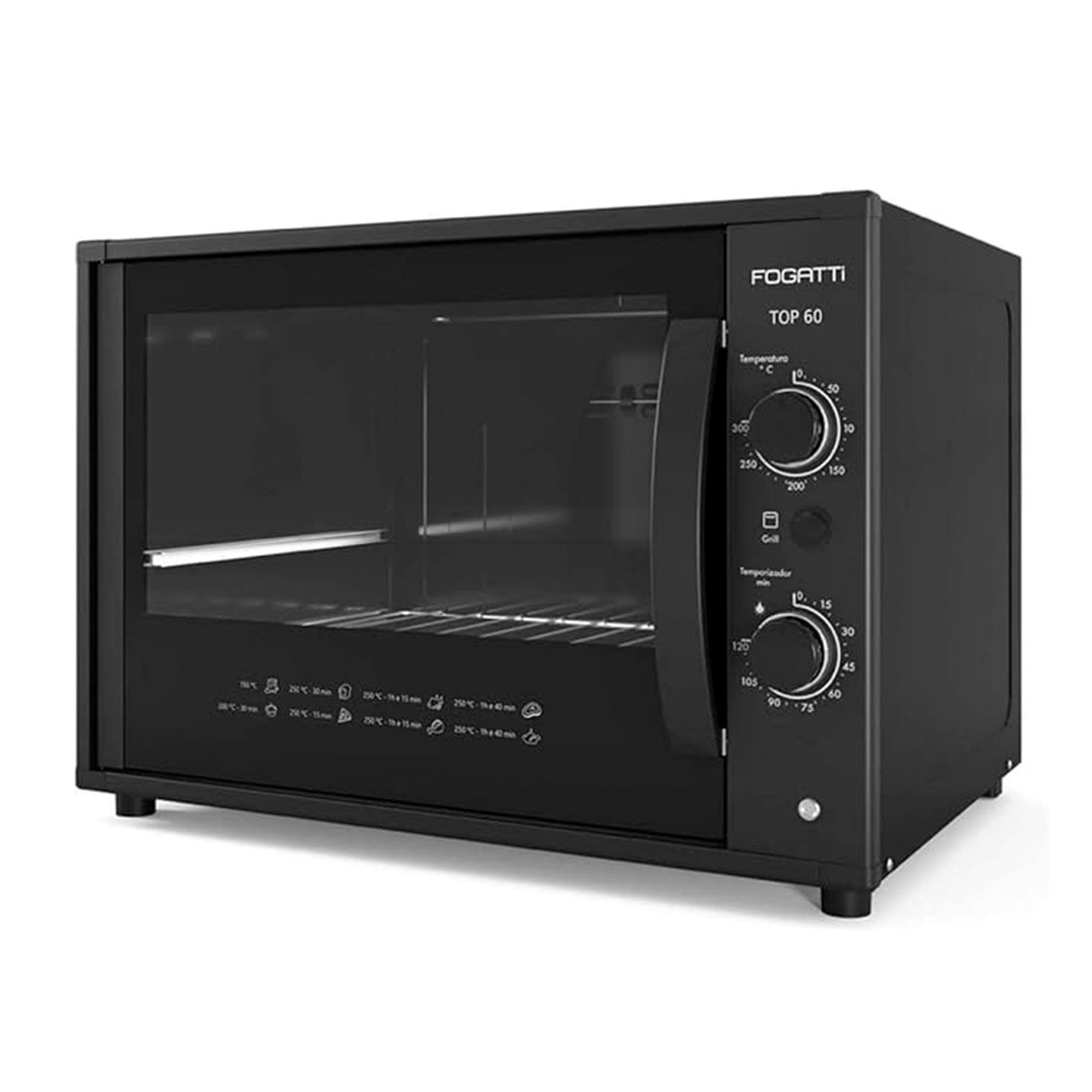 Imagen de HORNO ELEC. FOGATTI TOP60 60L NG
