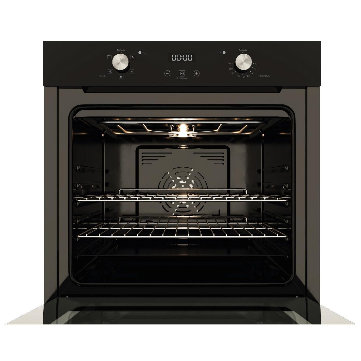 Imagen de HORNO FISCHER 82L P/EMPOTRAR INFINITY TOUCH NEGRO