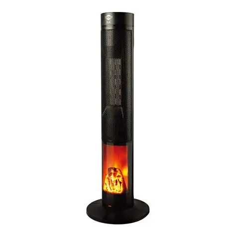 Imagen de ESTUFA TORRE TOKYO FLAME DIG. C/ VENTILADOR/CONTROL/TIMER