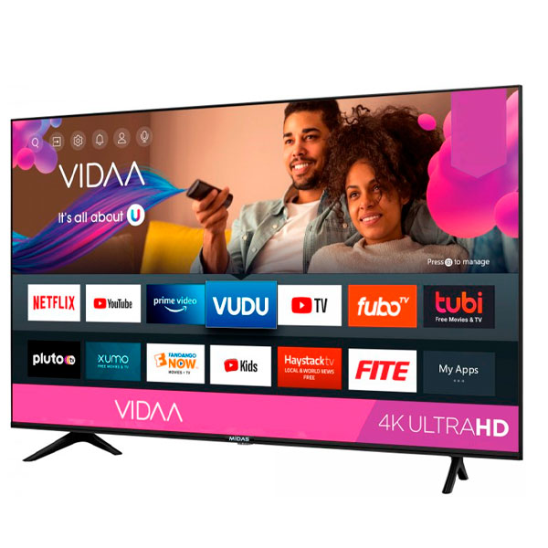 Imagen de TV LED MIDAS 65" UHD SMART MD-SMTV65A