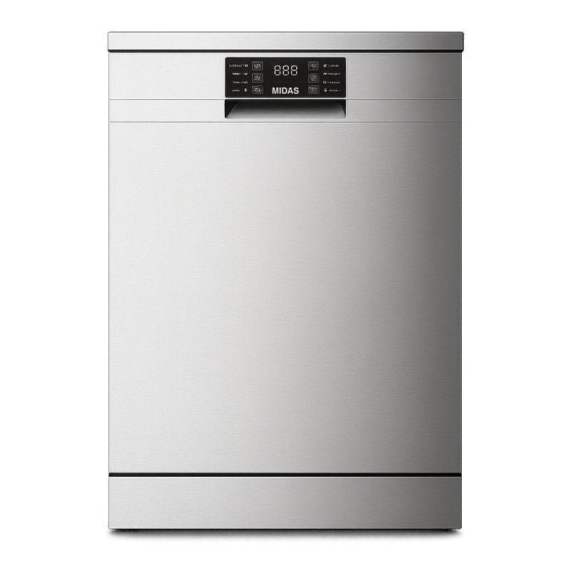 Imagen de LAVAVAJILLAS MIDAS 13 CUB. INOX MD-LVS13C