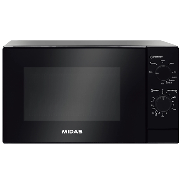 Imagen de MICROONDAS MIDAS 20LTS MD-MOG20LM NEGRO 700W