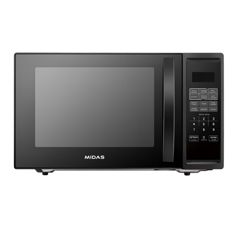 Imagen de MICROONDAS MIDAS 36LTS MD-MOG36LM CON GRILL 1200W NEGRO
