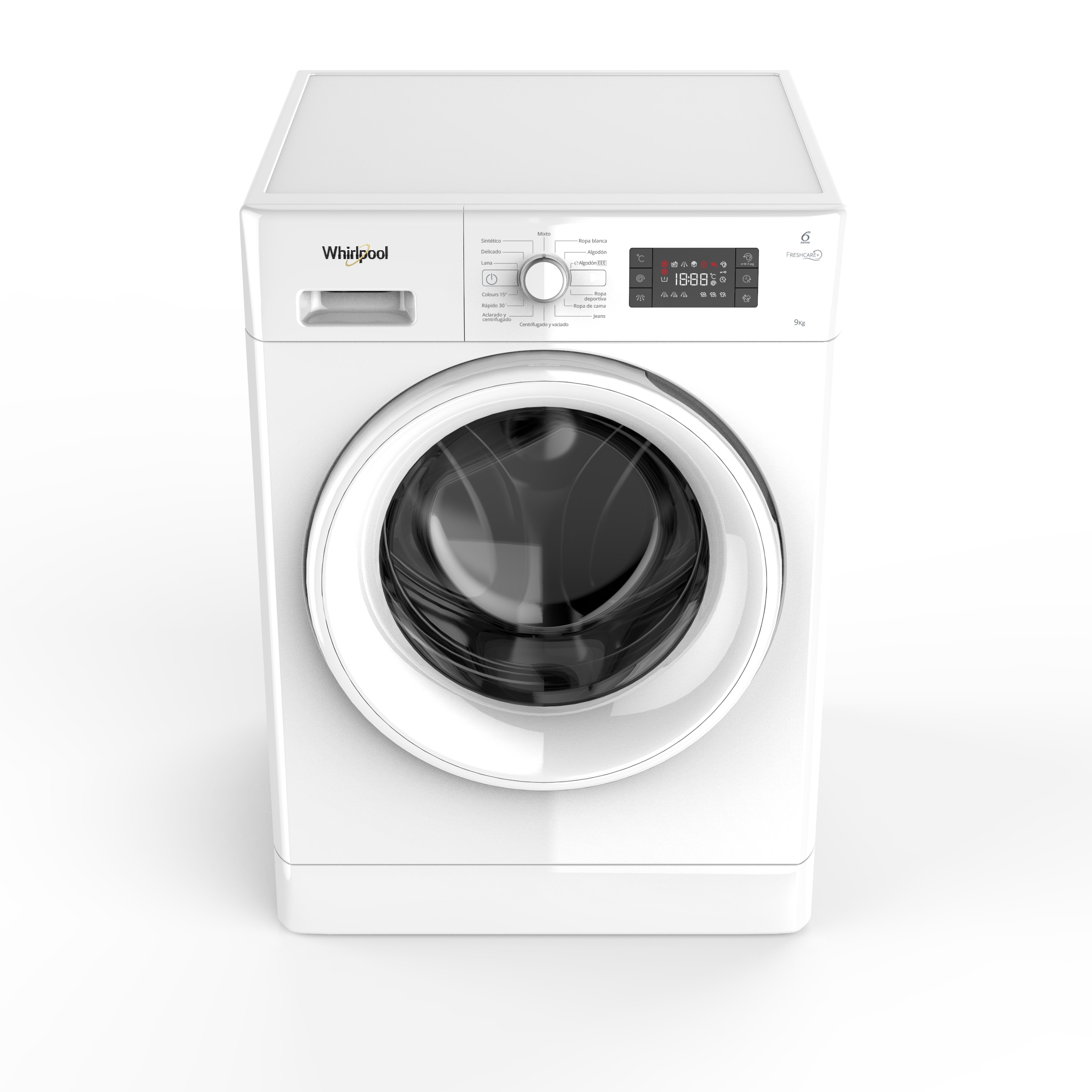 Imagen de LAVARROPAS WHIRLPOOL FRESHCARE 9KG WLF902B
