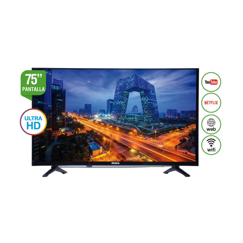 Imagen de TV LED FAMA 75" UHD SMART NXT TVF-75U20