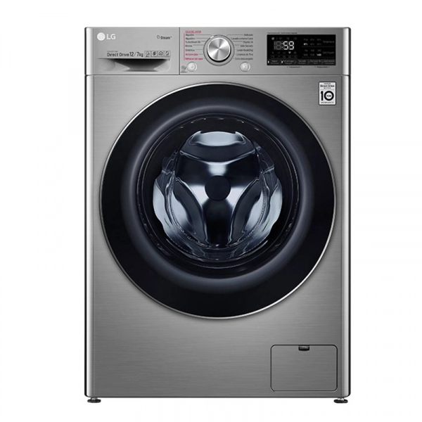 Imagen de LAVASECARROPAS LG 12/7 KG INOX WD12VVC4S6C